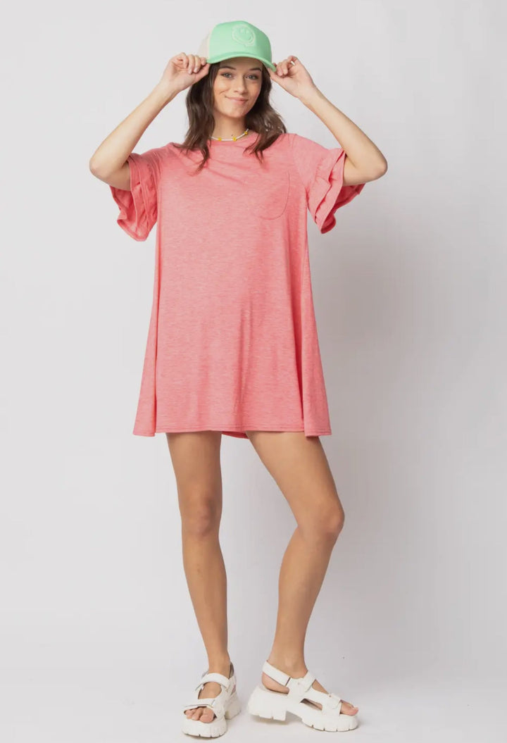 The Anniston Pocket TShirt Dress